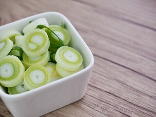 신선한 유기농 채소 파