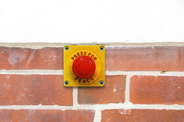 Notknopf für den Frieden