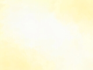 Watercolor illustration. Nice color yellow. Beautiful painted banners with surface design. abstract shape and copy space for text. background texture wall