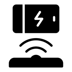 charging status glyph icon
