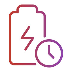 delay gradient icon