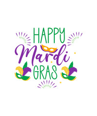 Mardi Gras SVG Bundle, Fat Tuesday Svg, Carnival Svg, Funny Mardi Gras SVG, Beads Bling Svg, king cake, Svg files for cricut, Silhouette