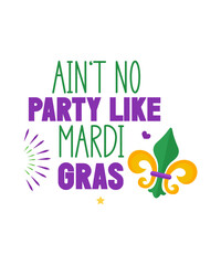 Mardi Gras SVG Bundle, Fat Tuesday Svg, Carnival Svg, Funny Mardi Gras SVG, Beads Bling Svg, king cake, Svg files for cricut, Silhouette