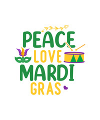 Mardi Gras SVG Bundle, Fat Tuesday Svg, Carnival Svg, Funny Mardi Gras SVG, Beads Bling Svg, king cake, Svg files for cricut, Silhouette