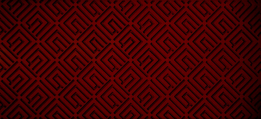 The red Chinese pattern texture background.