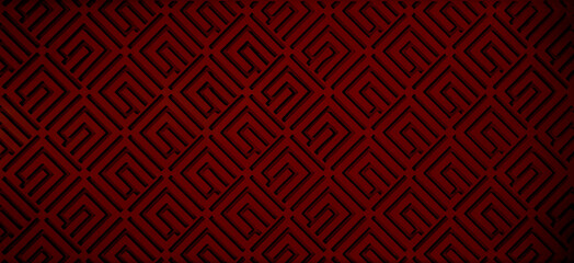 The red Chinese pattern texture background.