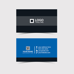 New Creative Corporate Business Card, Colorful Business Card Vector Template