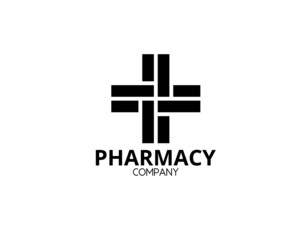 silhouette cross pharmacy logo