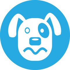 Obraz premium Dog Icon animal sign symbol design