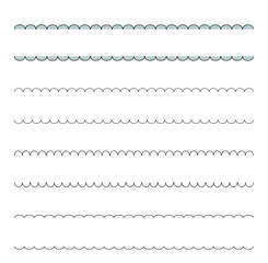 Collection of pattern brushes