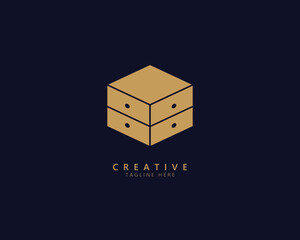 modern furniture logo. gold texture.simple,unique logo for corporate branding and graphic design .chair,table,cupboard,lamp icon. vector illustration