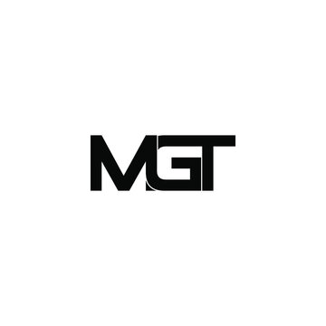 mgt letter original monogram logo design