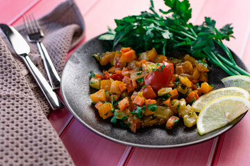 pasta with vegetables