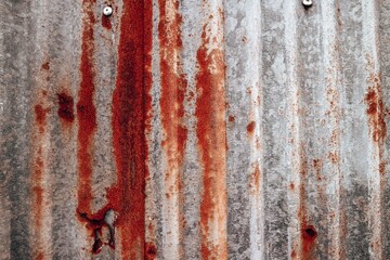 Grunge rusty metal texture. Rusted and oxidized background.