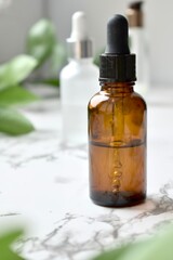 essential oil with rosemary