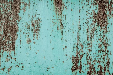 Grunge rusty metal texture. Rusted and oxidized background.