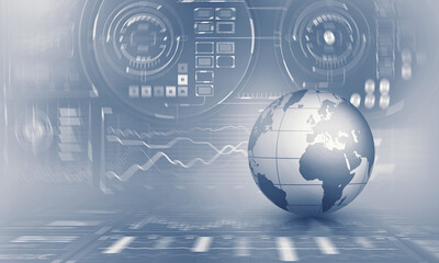 Global communication and technology Image