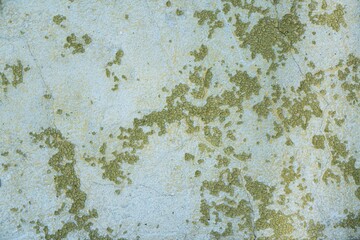 Background of old vintage grunge loft wall with cracked plaster texture.