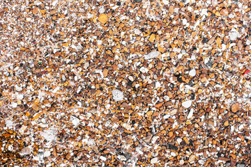Background from sea stones. Beautiful summer background.