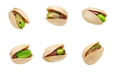 ピスタチオ イラスト リアル 殻付き