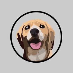 Cute unique coco dog logo for dog lovers 001