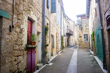 Fototapeta na wymiar Small village of france