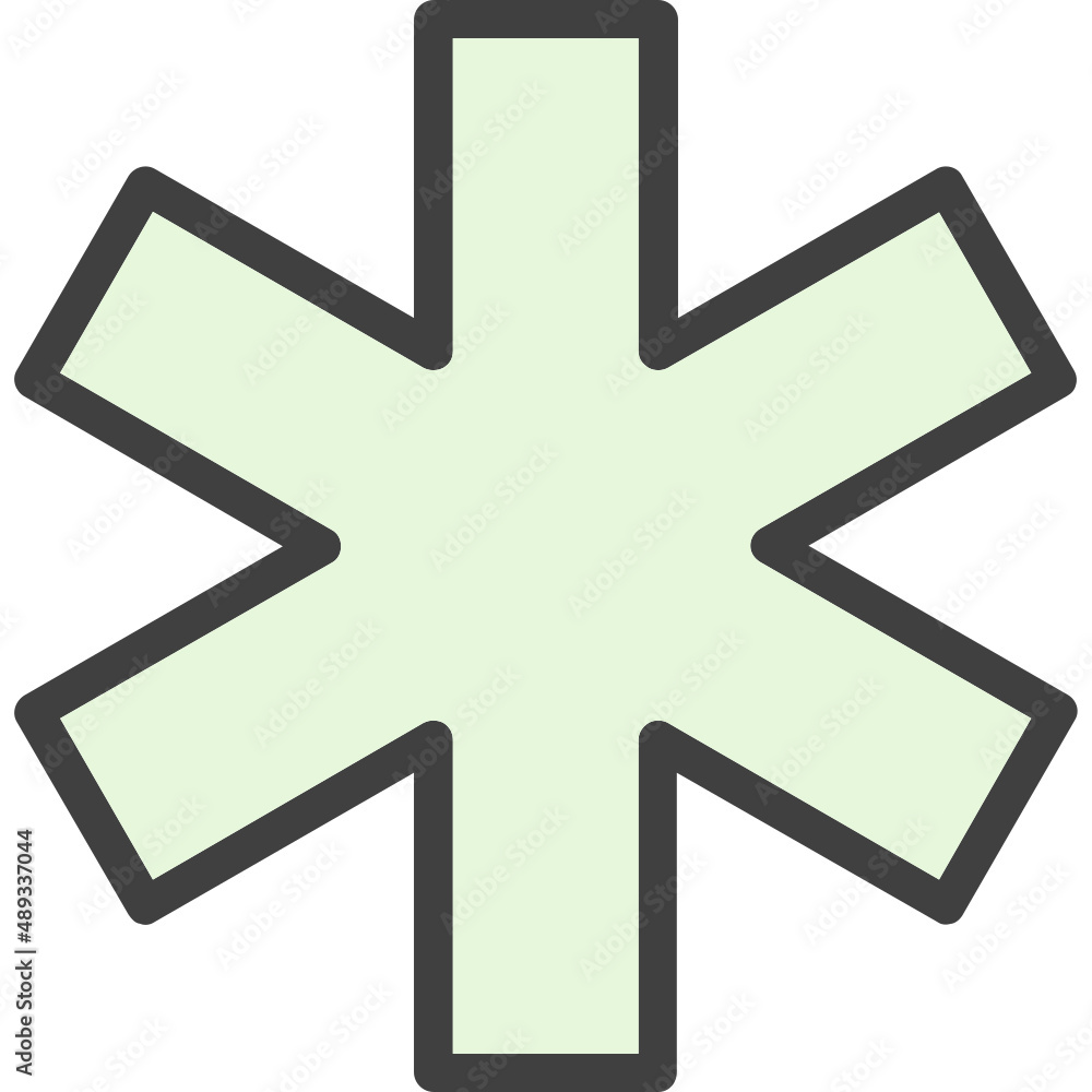 Poster Star Of Life Icon