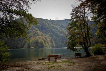 waterfall plitvice in Croatia