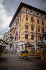 old building in the city