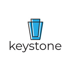 simple keystone logo design