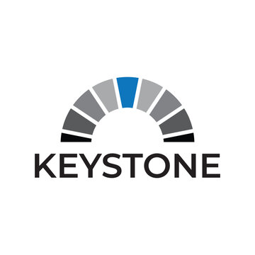 simple keystone logo design