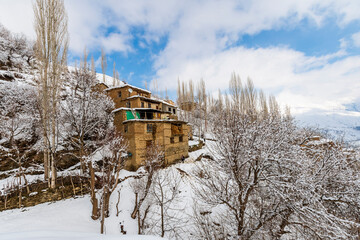 Uzuntas Village view in Bitlis Province of Turkey