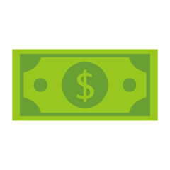 bank dollar vector flat design isolated