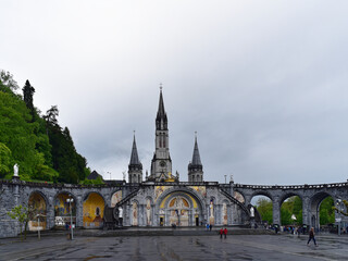 Frankreich - Lourdes - Rosenkranz-Basilika