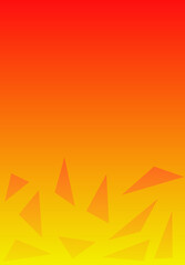 Orange and yellow color combination abstract background
