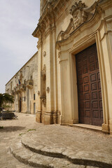 Obraz premium Sternatia, Lecce province, Apulia: abbey in Baroque style