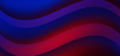 abstract colorful wave background with line