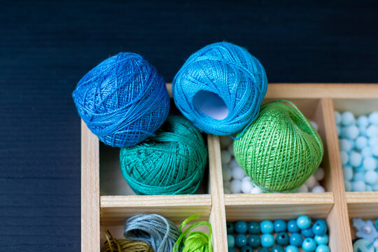 Mercerized cotton yarn