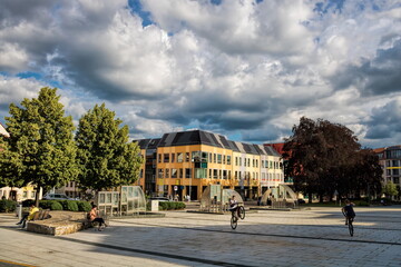 Naklejka premium bautzen, germany - kornmarkt