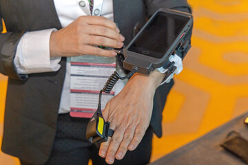 Ring Barcode Scanner Computer