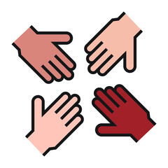 donation help each other icon