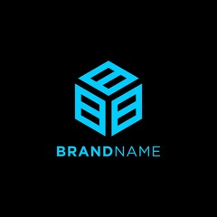 GEOMETRIC LETTER B OR EIGHT 8 HEXAGON LOGO DESIGN COMPANY © agasurohuis