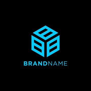 GEOMETRIC LETTER B OR EIGHT 8 HEXAGON LOGO DESIGN COMPANY
