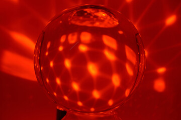 red glass ball