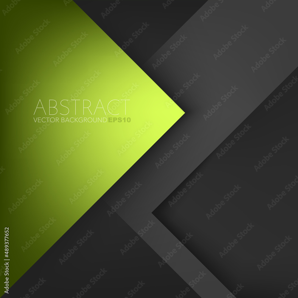 Poster graphic geometric triangle overlap vector layer background for text and message design
