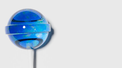 カラフルなキャンディロリポップ