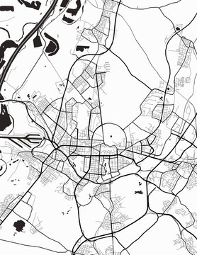 Karlsruhe Germany City Map