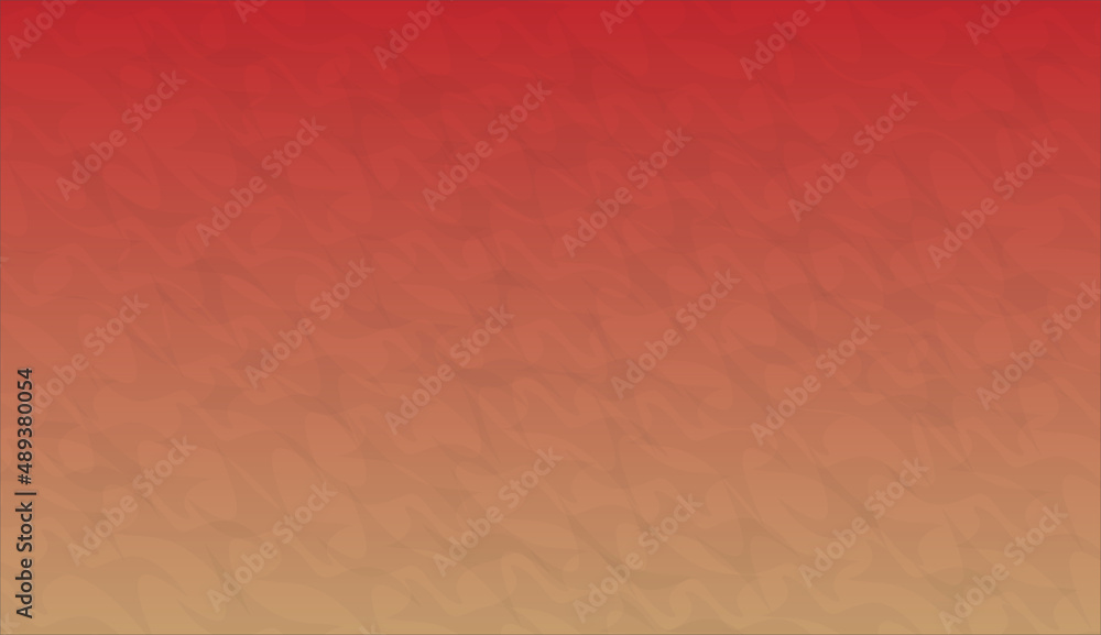 Poster abstract background with elegant red and light brown gradient colors