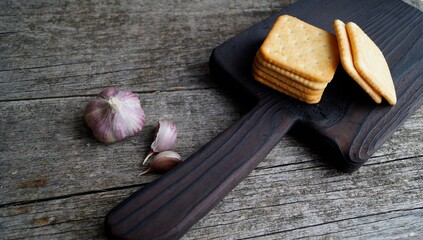 Fototapeta premium garlic and pepper