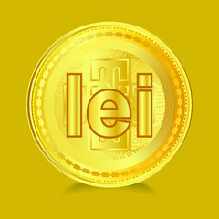 Digital Currency Symbol of Romania Romanian leu